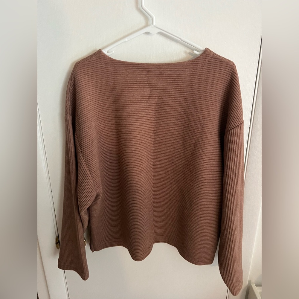 A New Day Ribbed Top - Picture 3 of 3